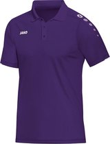 Jako Polo Classico Paars-Wit Maat S