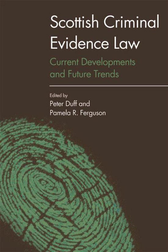 Scottish Criminal Evidence Law - cover