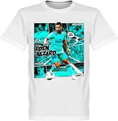 Real Madrid Hazard Comic T-Shirt - Wit - S
