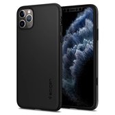 Spigen Thin Fit TPU met Air Cushion hoesje voor iPhone 11 Pro - zwart