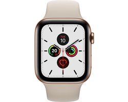 Apple Watch Series 5 GPS Cellular 44 mm Goud bol