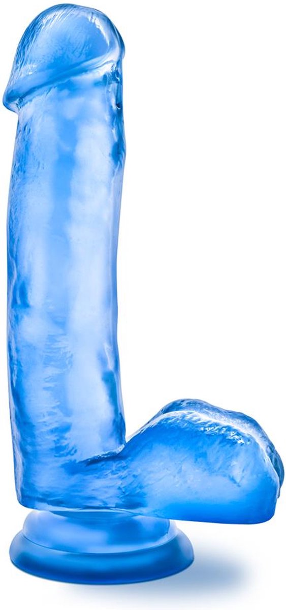 Goedkoopste B Yours Sweet 'N Hard Realistische Dildo - Blauw | dildo met zuignap | penis | dildo zuignap |