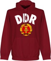 DDR Hoodie - Bordeaux Rood - M