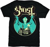 Ghost Heren Tshirt -M- Opus Zwart