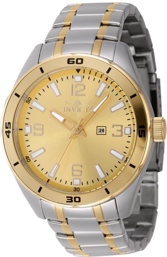 Invicta Pro Diver 23384 Quartz Herenhorloge - 43mm : Invicta Invicta Pro Diver 23384 Quartz Herenhorloge - 43mm : Invicta