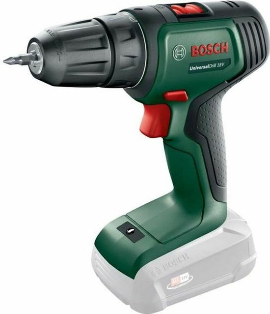 Bosch UniversalDrill 18 accuschroefboormachine - Zonder 18 V accu en oplader
