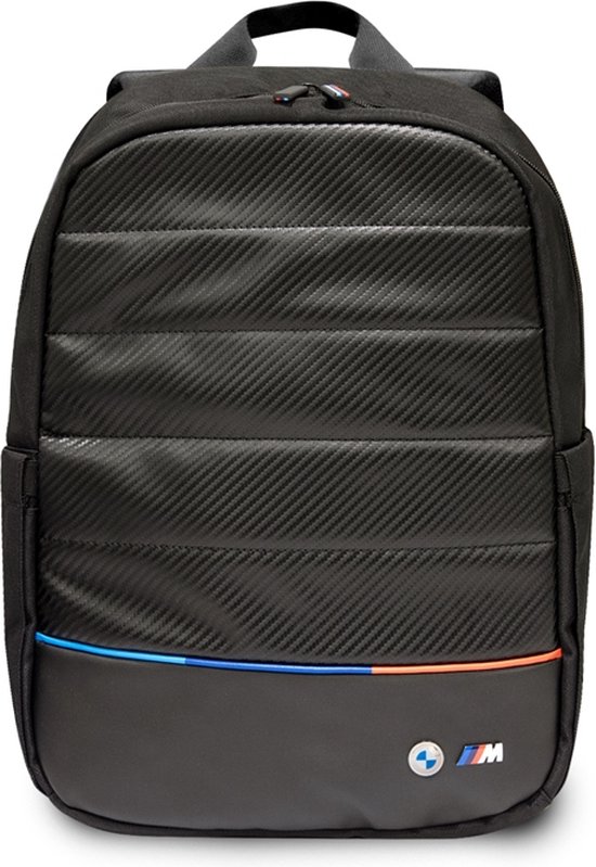 Foto: Bmw 15 carbon laptop rugzak zwart