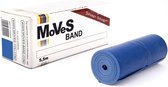 Fitness band MoVeS - 5,5m rol - Weerstandsband - Extra Zwaar - Blauw
