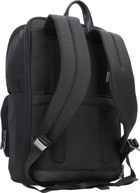 Sac à Dos Piquadro CA3214BR2BML Cuir Et Textile, Noir, Unisexe, Pour Affaires/bureau