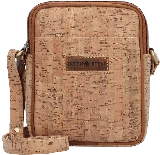 Sac à bandoulière en liège Vintage Greenburry 16,5 cm