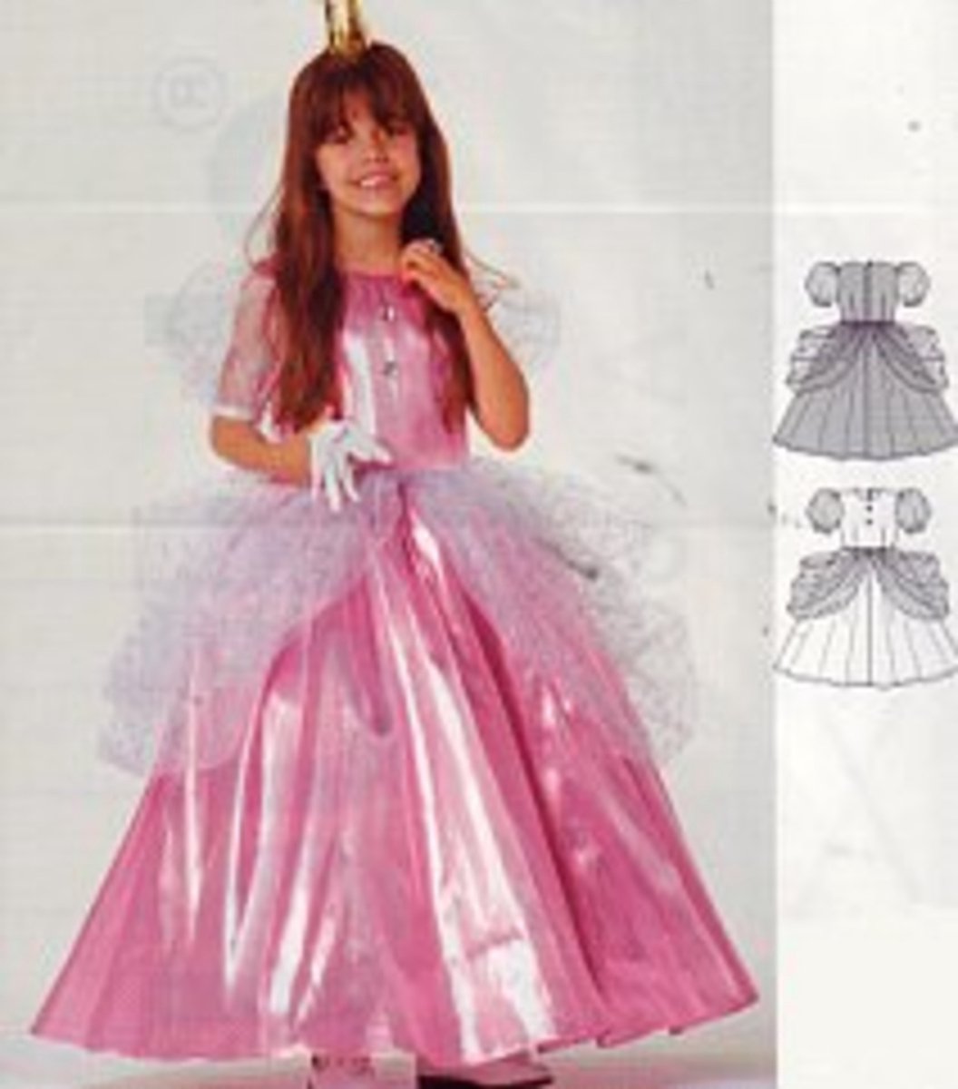 Burda Naaipatroon 4364 Prinsessenjurk bol