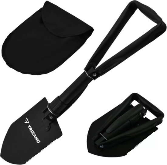 Foto: Opvouwbare multifunctionele folding survival schop outdoor camping survival tool