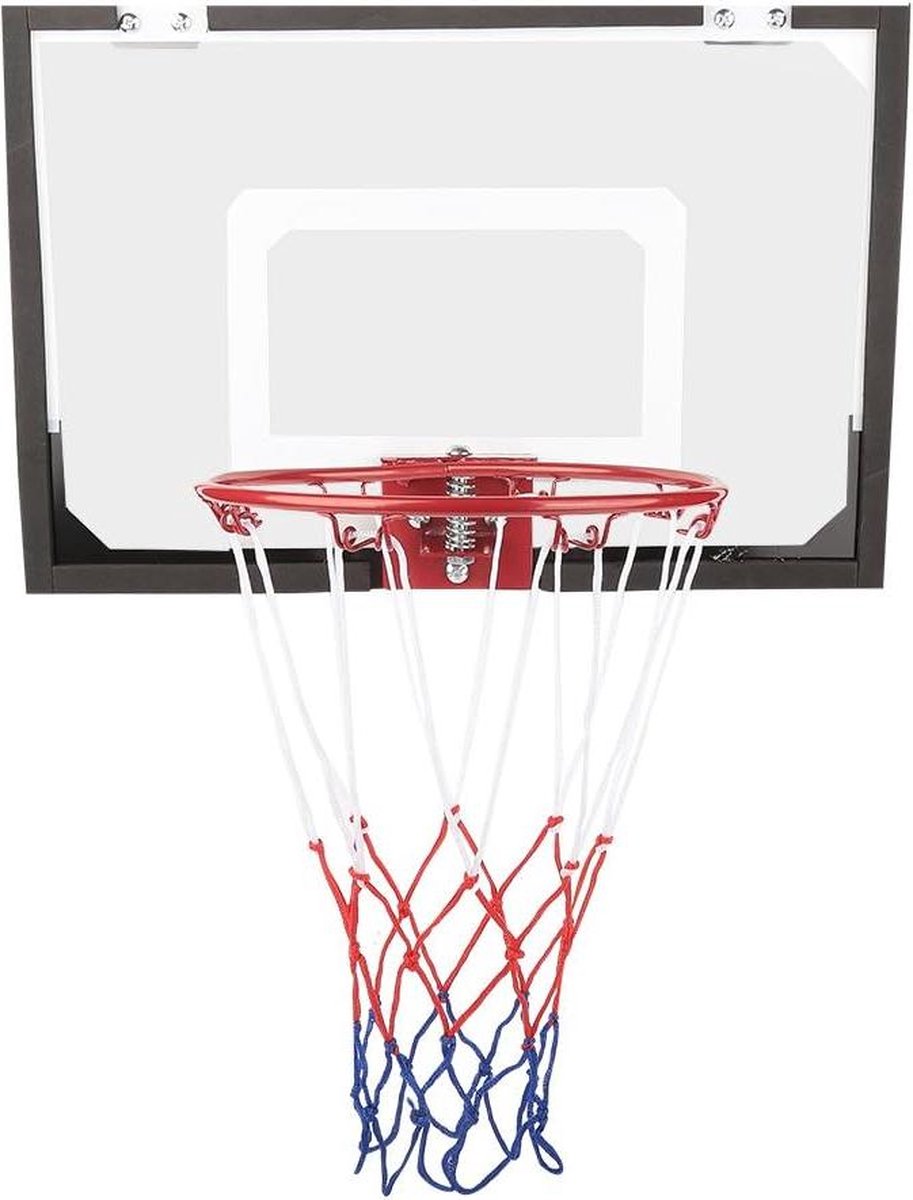 Muur basketbalring met pompbal en basketbal - Perfect voor kinderkamer en thuisgebruik .