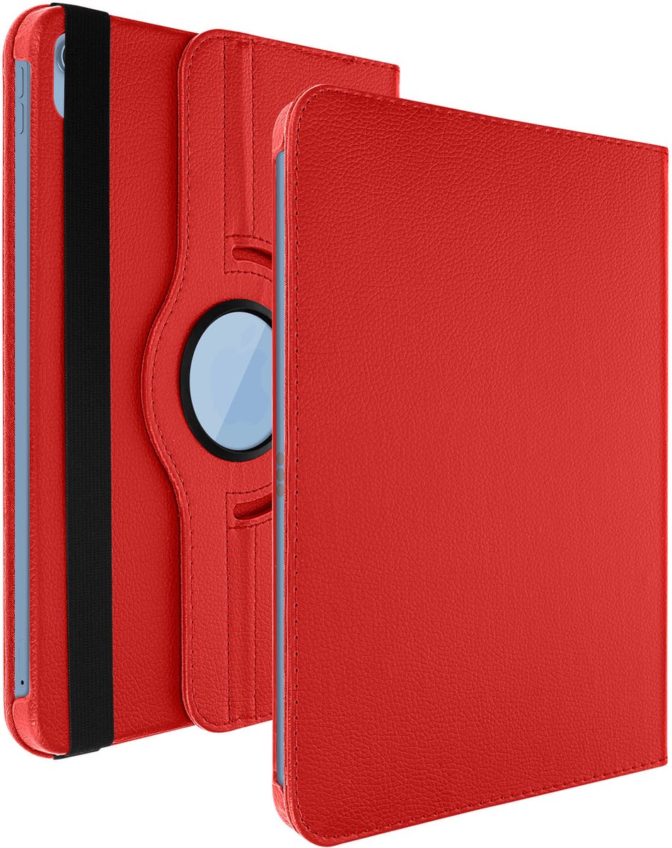 Hoes Geschikt voor Apple iPad 10,9 2023 360° Draaibaar Horizontale/verticale Modus – Rood