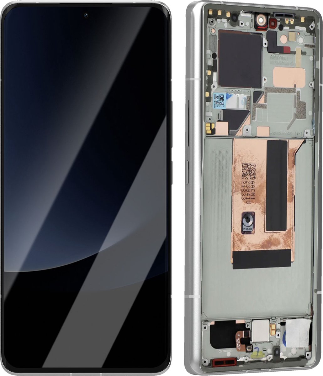 Xiaomi, Origineel Xiaomi 13 Ultra-scherm – Zilver Chassis (Servicepack), Zilver