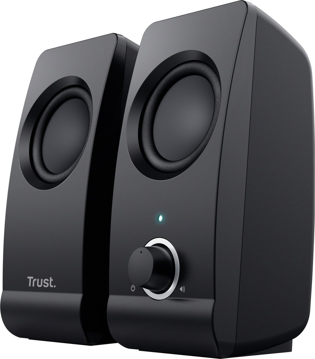 Trust Remo 2.0 - Speakerset - 2.0 Stereo - 16W Piekvermogen - USB-gevoed - Zwart