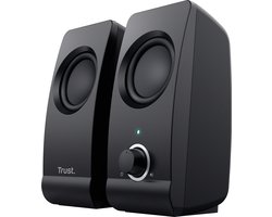 Trust Remo 2.0 - Speakerset - 2.0 Stereo - 16W Piekvermogen - USB-gevoed - Zwart