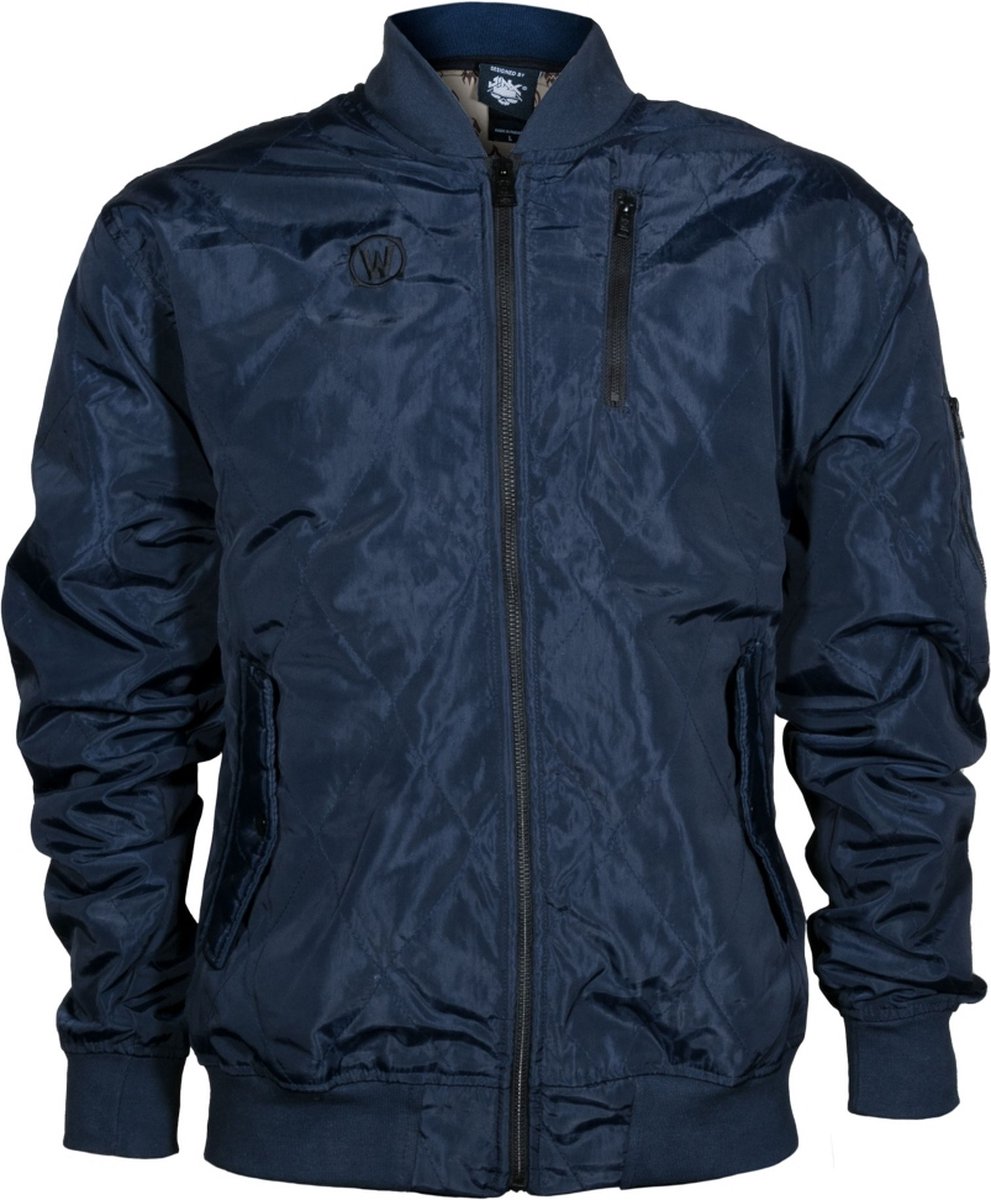Jinx World of Warcraft: Shadowlands - Bomberjack - Marineblauw - L