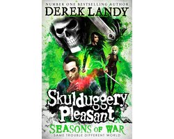 Omslag van Seasons of War Book 13 Skulduggery Pleasant
