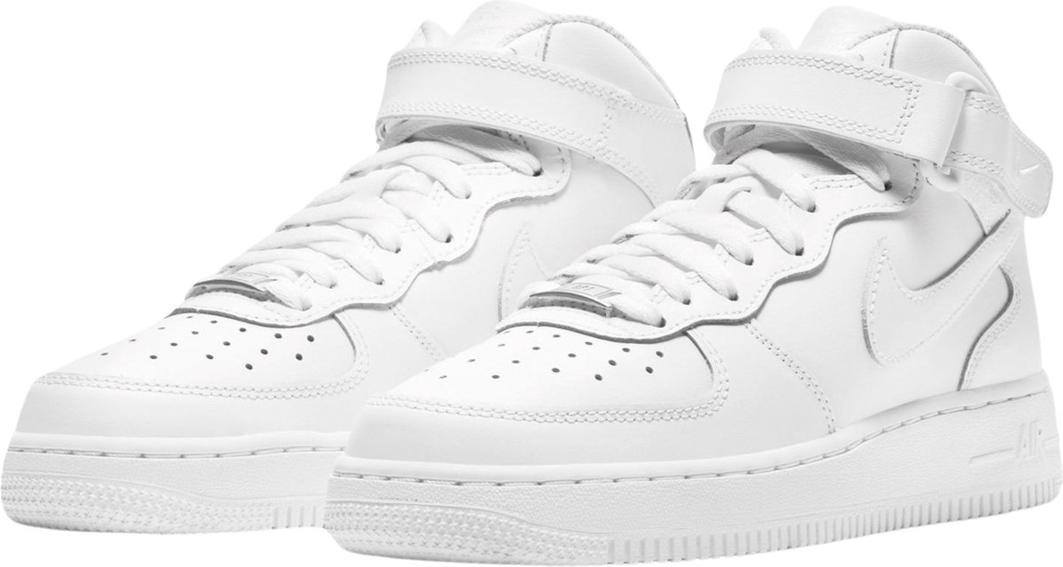 Nike Air Force 1 Mid LE Sneakers Junior Wit