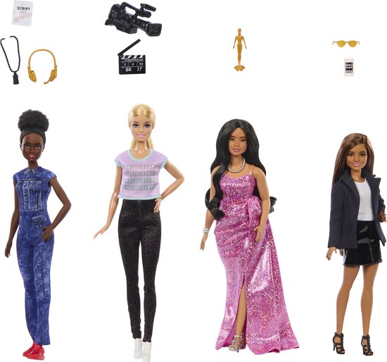 Barbie Carrièreset van het Jaar - Filmcarieres - Barbiepop van Merkloos — afbeelding 3