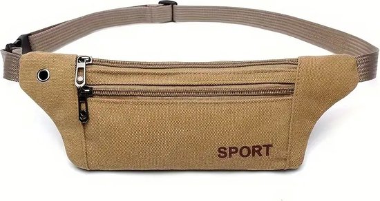 Foto: Waterafstotende heuptas comfortabel en ademend materiaal reflecterend design verstelbare taille 60 120 cm geschikt voor sporten zwart en groen