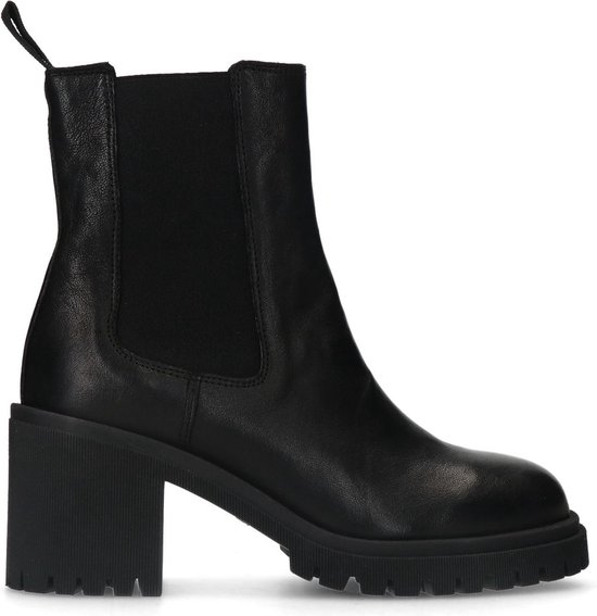 Zwarte chelsea boots met hak hotsell