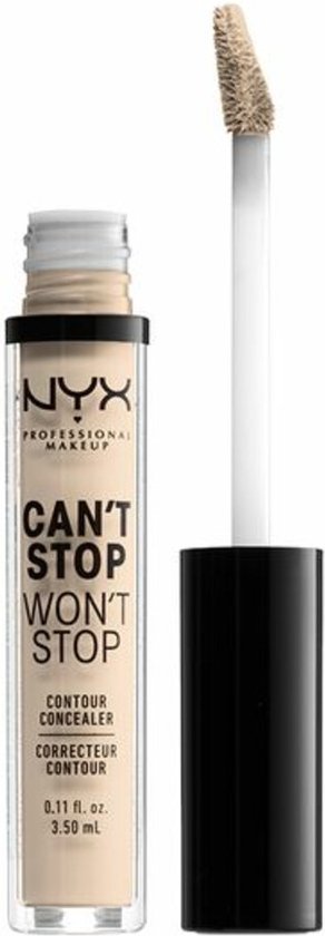 Nyx Professional Makeup Can't Stop Won't Stop Concealer - Fair - Concealer - Zeer Licht