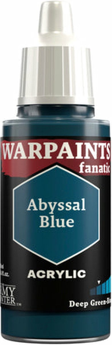The Army Painter Warpaints Fanatic: Abyssal Blue (18ml) - Verf