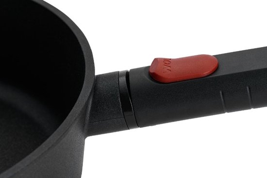 Hapjespan, ø 24 Cm, 2.4 L, Gerecycled Aluminium, QXR Non Stick Inductie Woll Ecolite Qxr