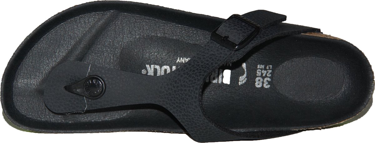Birkenstock Gizeh Kids BS breed Zwartdessin