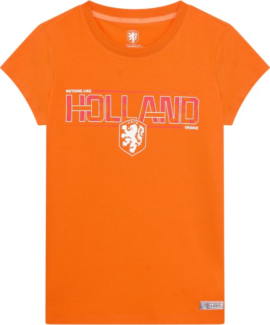 Nederlands elftal Holland dames t-shirt - maat S - maat S