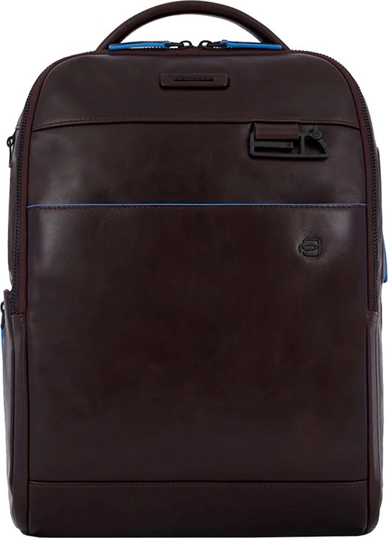 Piquadro Blue Square Revamp Laptop Backpack brown