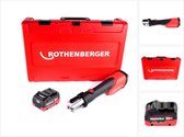 Rothenberger ROMAX 4000 accu persmachine 18V elektrohydraulisch + 1x accu 5,5Ah + koffer - zonder lader