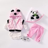 Pasgeboren Poppen Jurk Reborn Baby Doll Kleding Set