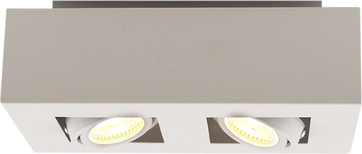 Olucia - AKIRA - Opbouw Downlight - Wit - Vorm: Rechthoek