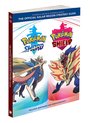 Guide stratégique pour Pokémon Épée et Bouclier, avec Zacian et Zamazenta sur la couverture. Inclut un marque-page et une mini-affiche.