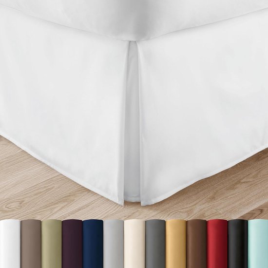 Elastisch Bed Beddengoed Effen Kleur Bed Shirt Bed Geplooide Rok Bed