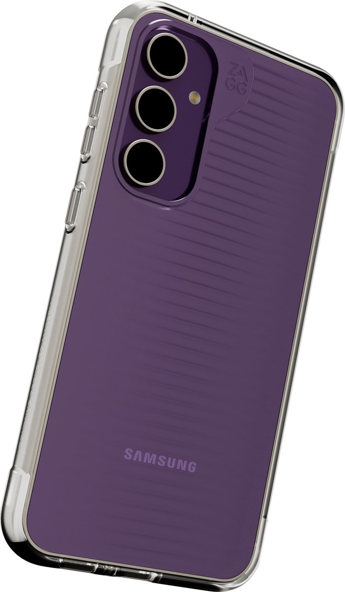 ZAGG Luxe Backcove Hoesje - Geschikt voor Samsung Galaxy S23 FE - Transparant