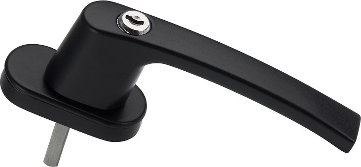 D4E RAAMKRUK AFSLUITBAAR SKG2 MODEL ILARIO STIFT 32MM ZWART