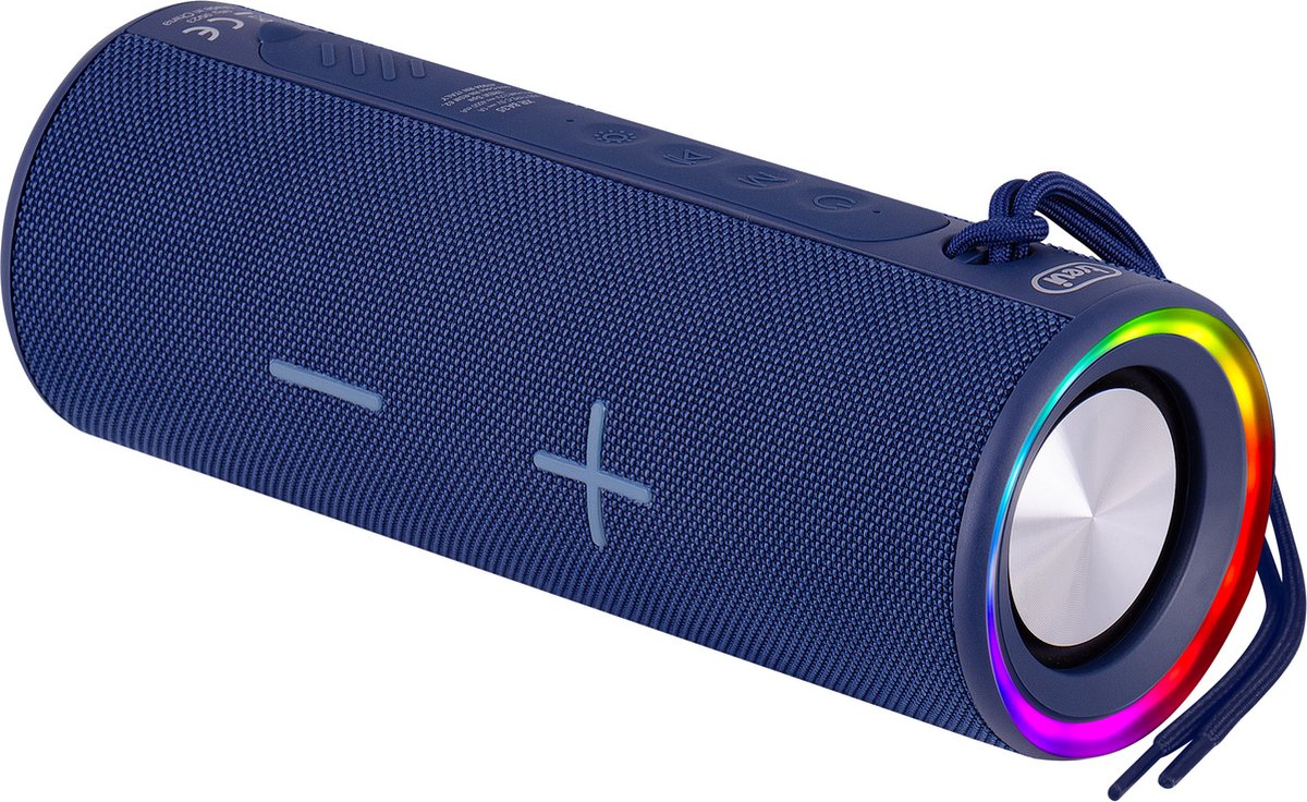 Dankzij de draagbare Bluetooth®-luidsprekers Trevi 0XR8A3504 Blauw Turkoois