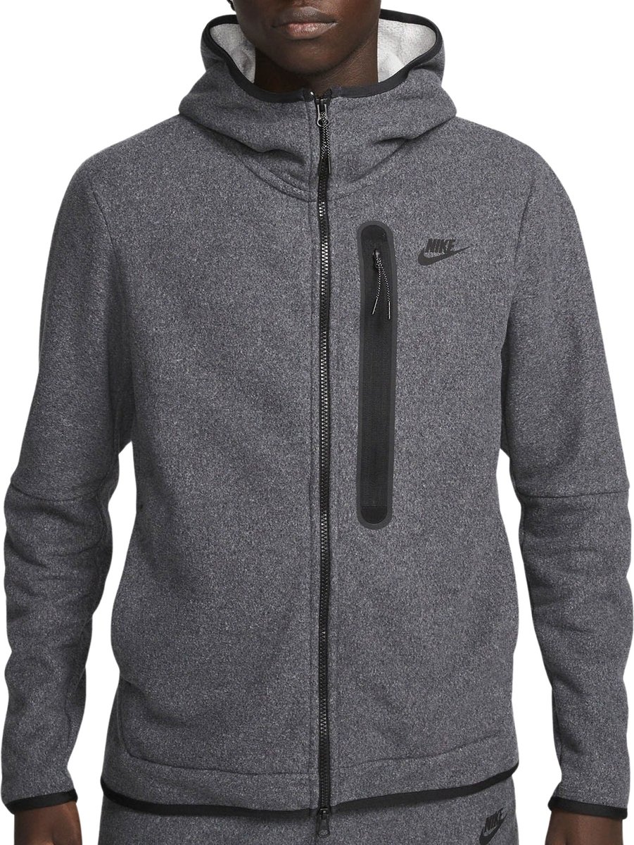 Fleece Jacket Grey Nike Veste Nike Sportswear Tech Fleece Veste