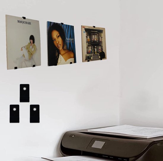 Platenplank Muurbevestiging,Duidelijke Wandplanken 4inch - Record Wall