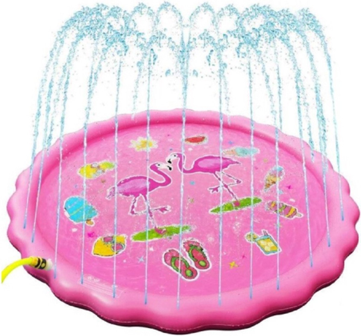 Waterspeelmat met Fontein - Aquaplay - Waterspeelgoed - Watermat - Aquaplay - Kinder Zwembad - 170CM Extra Groot