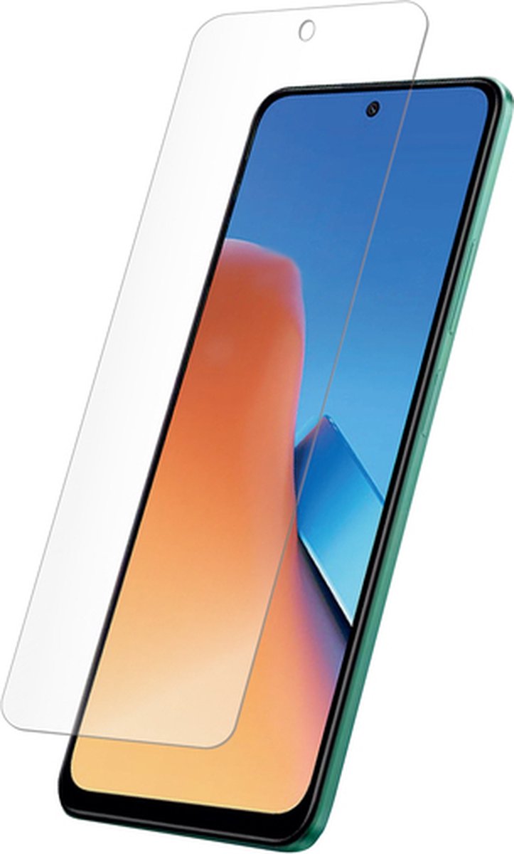Myway, Aangemaakt Glas voor Xiaomi Redmi 12 4G/5G Flat Anti-kras, Transparant