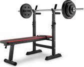 Hop-Sport HS-1025 vlakke verstelbare trainingsbank