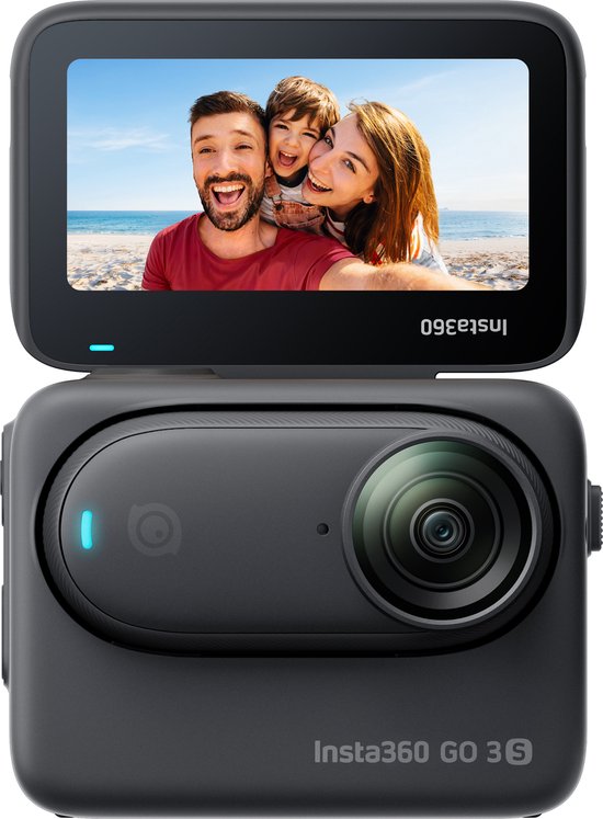 Insta 360 GO 3S - Édition Standard - 128 Go - Noir minuit