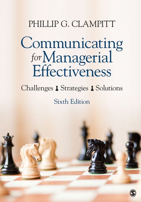 Communicating for Managerial Effectiveness - cover