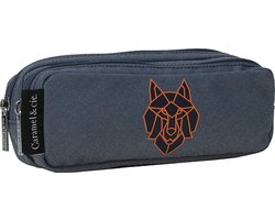 Caramel & Cie Pennenzak Blue Wolf - Blauw