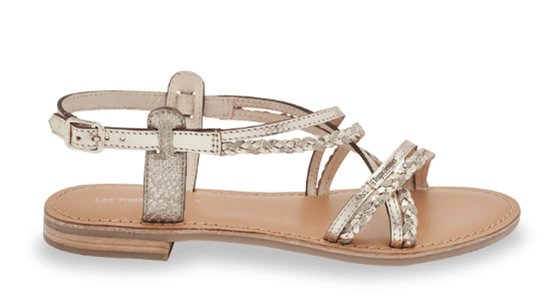 Les Tropeziennes Homongo Sandaal Metallic Roze